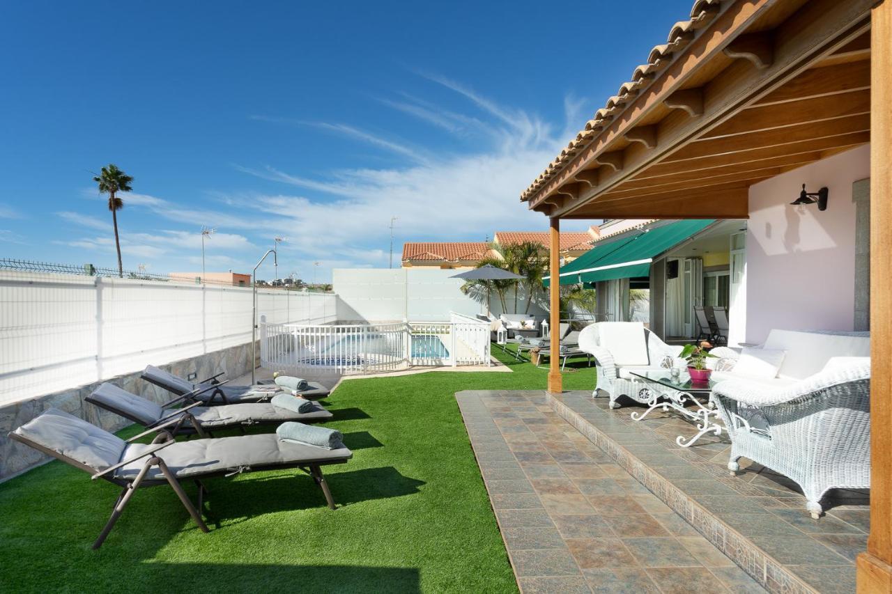 Villa Dalara Maspalomas, Private Pool And Jacuzzi Maspalomas (Gran Canaria) Exterior foto