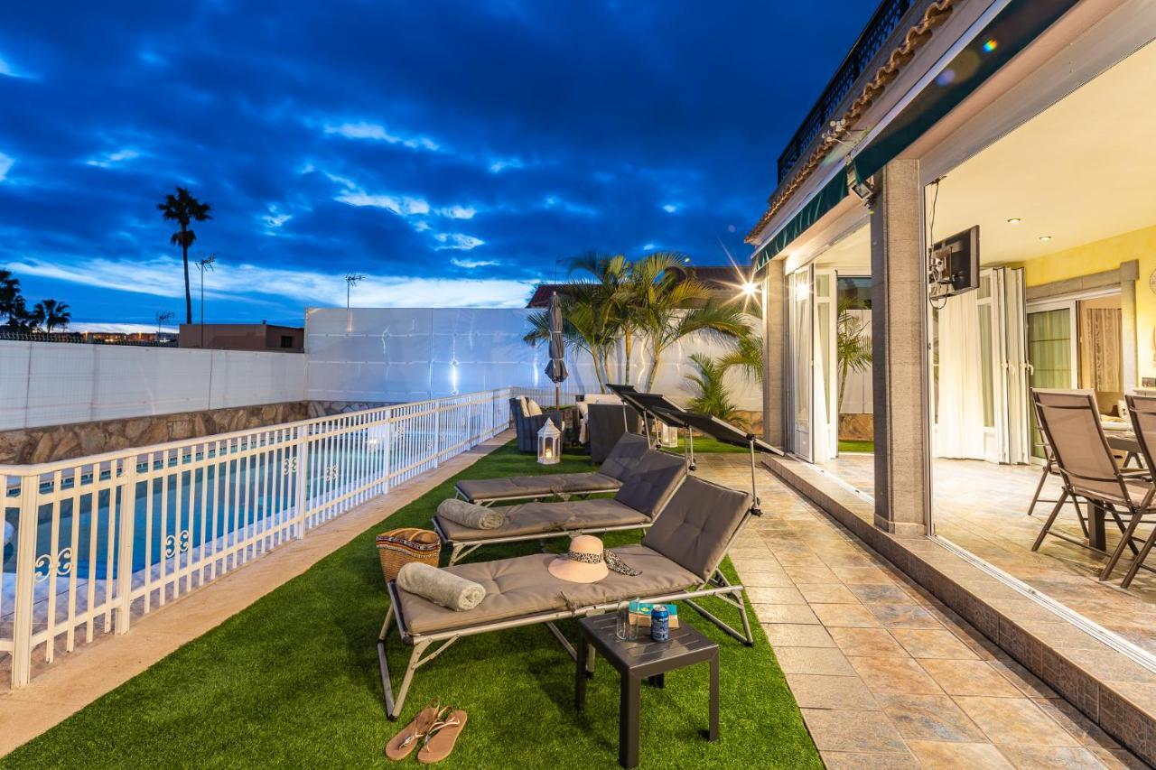 Villa Dalara Maspalomas, Private Pool And Jacuzzi Maspalomas (Gran Canaria) Exterior foto
